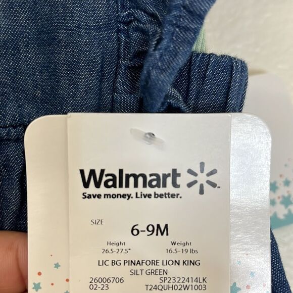 Disney Baby Pinafore Dresses x3 Mini Mouse, Pluto, 101 Dalmatians, lion king - Picture 8 of 14